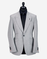 Light Grey Flannel 2pc Suit