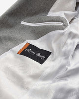 Light Grey Flannel 2pc Suit