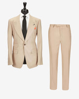 Cream 2pc Suit
