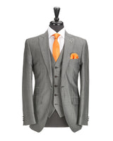 Silver Mohair Lounge Suit