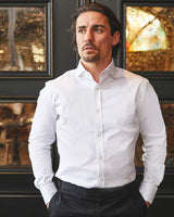 White Tailored Fit Shirt