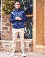 Navy Long Sleeve Polo