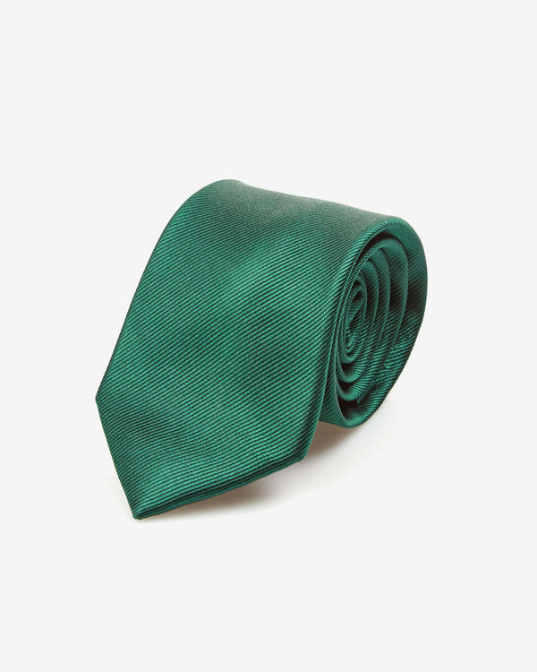Men's Green Tie - Twill