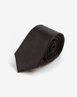 Men's Black Tie - Twill (Pattern)