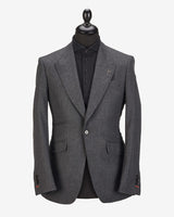 Charcoal Flannel Jacket