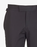 Black Cotton Chinos