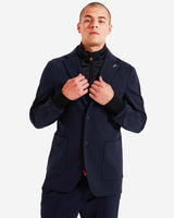 Navy Stretch Tracksuit Jacket