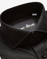 Black Tailored Fit Shirt