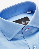 Blue Tailored Fit Shirt