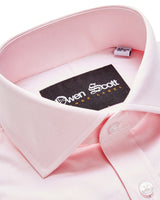 Baby Pink Tailored Fit Shirt