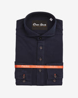 Navy Long Sleeve Polo