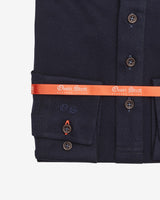 Navy Long Sleeve Polo