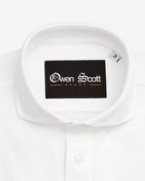 White Long Sleeve Polo