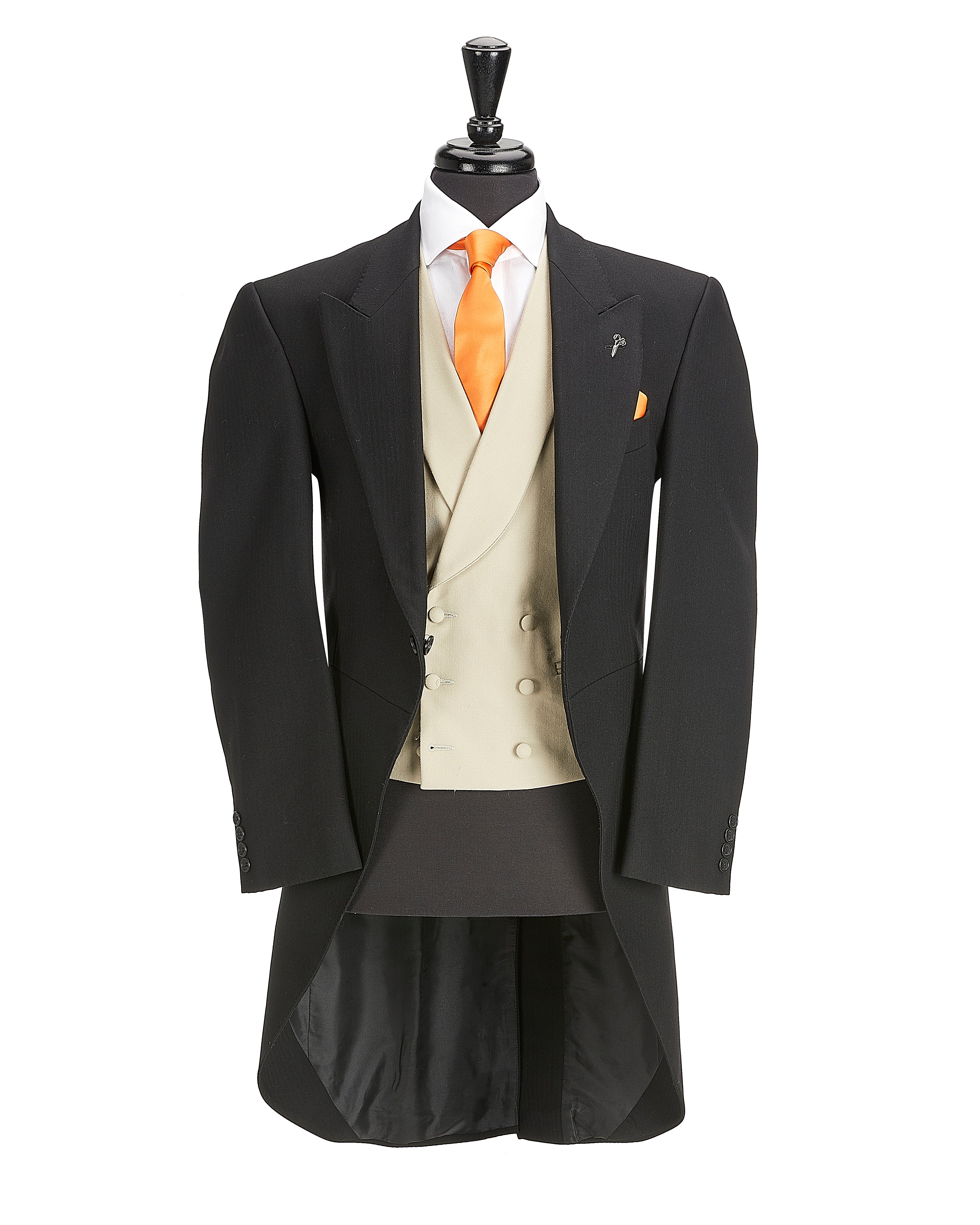 Men's Black Morning Coat | Hire Wear Collection | OwenScott – Owen ...