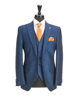 Royal Blue Mohair Louge Suit (Hire)