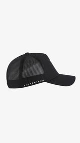 Black/White Parma Trucker