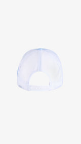 Blue/White Parma Trucker