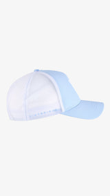 Blue/White Parma Trucker