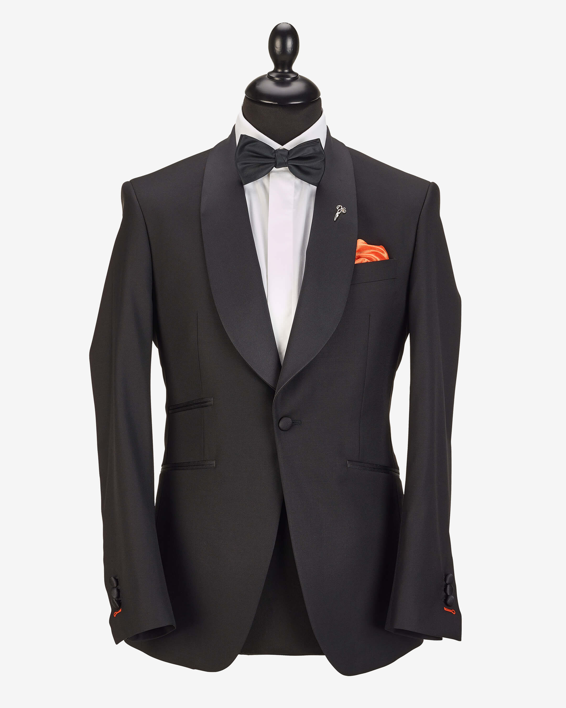 Men's Black 2pc Dinner Suit | Orange Label Collection | OwenScott ...